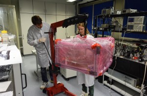 Maike Lieser and Sönke Schuster unpack the LISA optical bench testbed